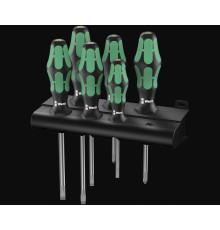 Набор отверток Wera Kraftform Plus Lasertip 334/6 Rack 6 предметов WE-105650