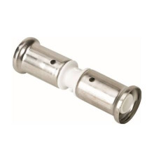 Муфта-пресс Henco PVDF 26x26 мм белая 15PKW-2626