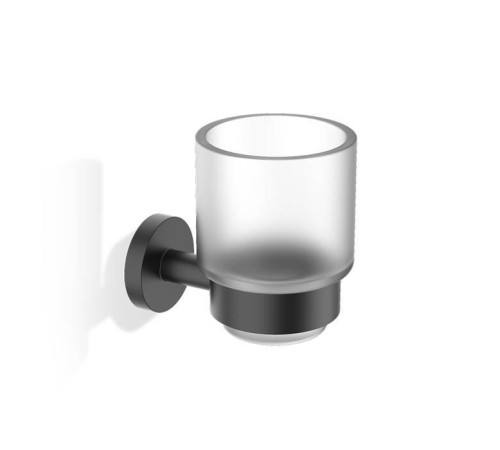 Стакан для зубных щеток Decor Walther Basic WMG подвесной черный матовый 0530960
