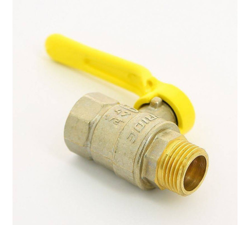 Кран шаровой для газа LD Pride 1/2 НВ полнопроходной рычаг 47.353.15