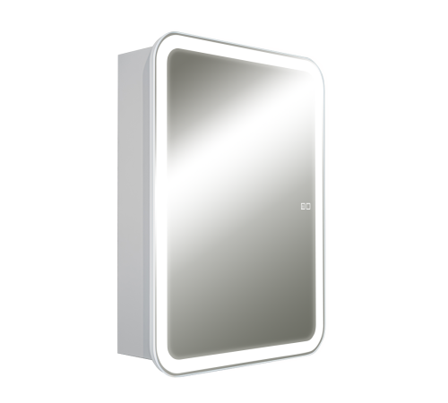 Зеркальный шкаф AQUAme 600х800 мм с подсветкой и подогревом AQM9202