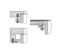 Монтажный комплект для встраиваемых снизу раковин Laufen Universal 8.9904.0.000.000.1