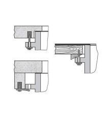 Монтажный комплект для встраиваемых снизу раковин Laufen Universal 8.9904.0.000.000.1