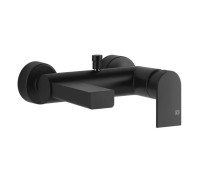 Смеситель для ванны Gessi Emporio Via Manzoni настенный с переключателем Black XL 38613#299