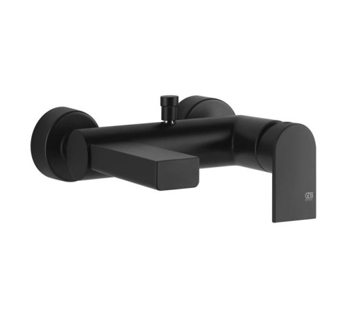 Смеситель для ванны Gessi Emporio Via Manzoni настенный с переключателем Black XL 38613#299