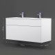 Тумба под раковину подвесная AM.PM Inspire V2.0 120 см 3 ящика белый матовый M50AFHX1203WM
