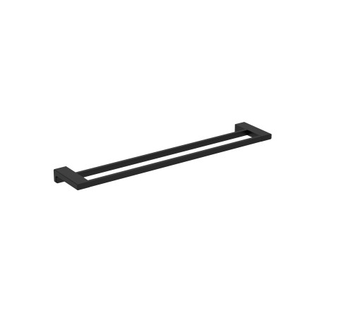 Держатель для полотенец двойной AQUAme Tivoli AQM7304MB 600 мм черный матовый AQM7304MB