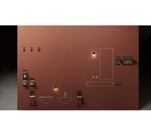 Держатель для туалетной бумаги Antonio Lupi Sesamo встраиваемый SESAMO5