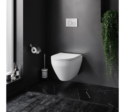 Унитаз подвесной AM.PM Spirit V2.0 FlashClean безободковый без сиденья C701700WH