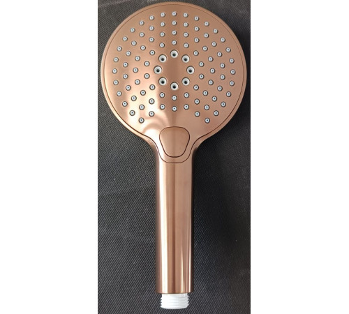 Ручной душ AQUAME 120 мм 3 режима медь шлифованная AQM8510BC