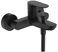 Смеситель для ванны Hansgrohe Rebris S черный матовый 72440670