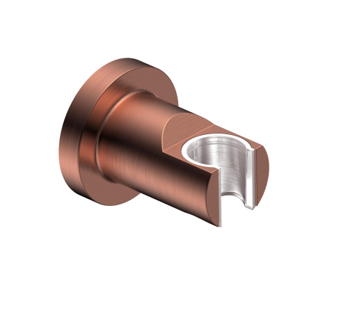 Держатель ручного душа Aquanet Siena латунный медь шлифованная AQM8722BC