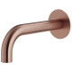 Излив для ванны настенный Plumberia Selection IXO 21 см медь брашированная SPT0058RS