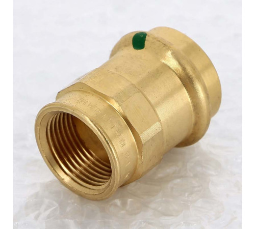 Муфта переходная пресс-В Viega Sanpress бронза 28х1 1/4 298104