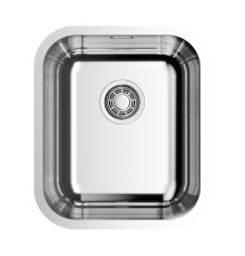 Кухонная мойка Omoikiri Omi 38-U/I IN нержавеющая сталь 37,4x18 см 4997435