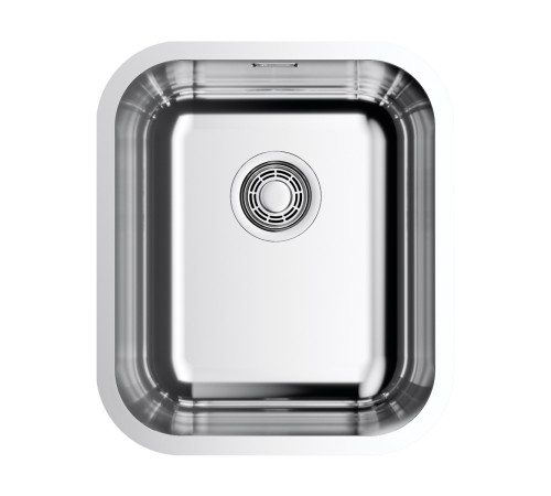 Кухонная мойка Omoikiri Omi 38-U/I IN нержавеющая сталь 37,4x18 см 4997435