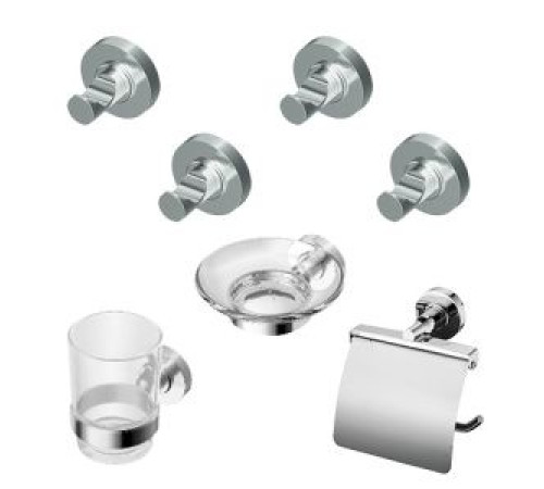 Набор аксессуаров для ванной 7 в 1 Ideal Standard IOM TM0028