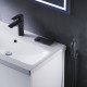 Смеситель для раковины AM.PM Gem с гигиеническим душем черный F90A03022