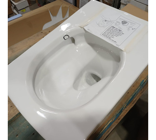 Унитаз подвесной TOTO SP 38x54 см безободковый белый с дефектом CW532Y/TC512G