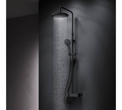 Душевая система AM.PM Inspire V2.0 с термостатом черный F0750A422