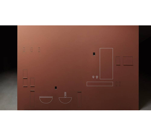 Держатель для туалетной бумаги Antonio Lupi Sesamo встраиваемый SESAMO5