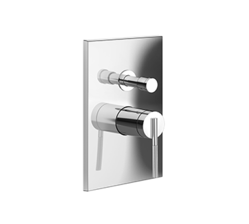 Смеситель для душа встраиваемый Gessi Ingranaggio Finox Brushed Nickel 63577149