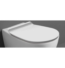 Сиденье для унитаза Simas Bormio микролифт белое BR006bi/cr