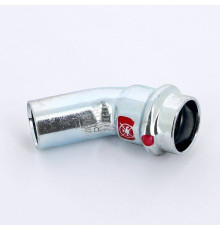 Угол-вставка пресс 45° Viega Prestabo 18 мм 558345