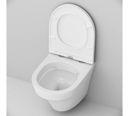 Унитаз подвесной AM.PM Inspire V2.0 безободковый FlashClean без сиденья C501700WH