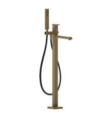 Смеситель для ванны напольный Gessi Eleganza Antique Brass 46131-713