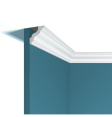 Карниз потолочный Perfect Plus P28 ударопрочный полимер 50x50x2000 мм P28