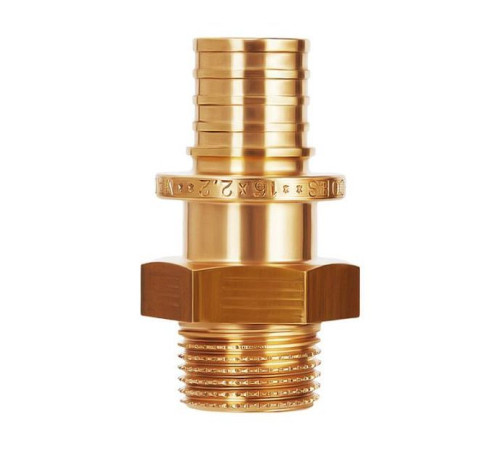 Переход Hoobs с наружной резьбой 16х2.2-R3/8 HB-PEXNN-162238