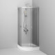 Душевое ограждение AM.PM X-Joy 80х80 см с поддоном матовый хром W88E-205-080MT64