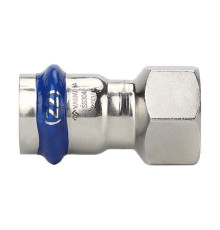 Муфта раструбная Varmega Inox Press 22х1/2 внутренняя резьба VM705002204