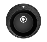 Кухонная мойка Omoikiri Tovada 51-BL Artgranit 51x51 см черный 4993369