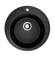 Кухонная мойка Omoikiri Tovada 51-BL Artgranit 51x51 см черный 4993369