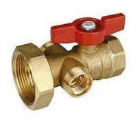 Шаровой клапан с выводом для термометра Giacomini 1 x 1 1/2 R287Y005