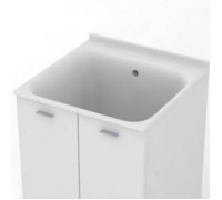 Раковина Kerasan Aquadom 60х60 см без отверстия белый 029401.0
