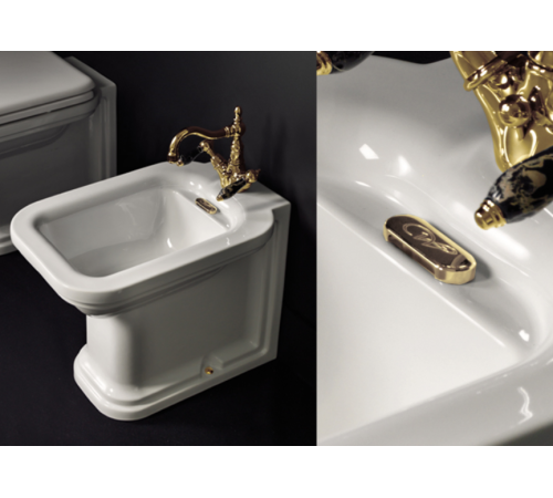 Заглушка для перелива Kerasan Waldorf золото 811391oro