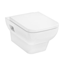Унитаз подвесной Hansgrohe CreekTide Q безободковый с сиденьем 540х360 мм белый 60203450