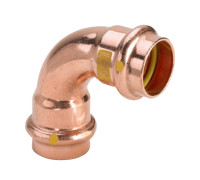 Угол 90° Viega Profipress G модель 2616 медный ВВ 22 мм 345488