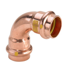 Угол 90° Viega Profipress G модель 2616 медный ВВ 22 мм 345488