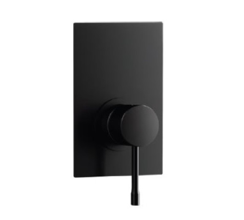 Смеситель встраиваемый Alpi Blue на 1 потребитель черный матовый BU85861NE