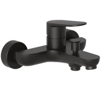 Смеситель для ванны и душа Kludi X1 однорычажный черный матовый 326913975