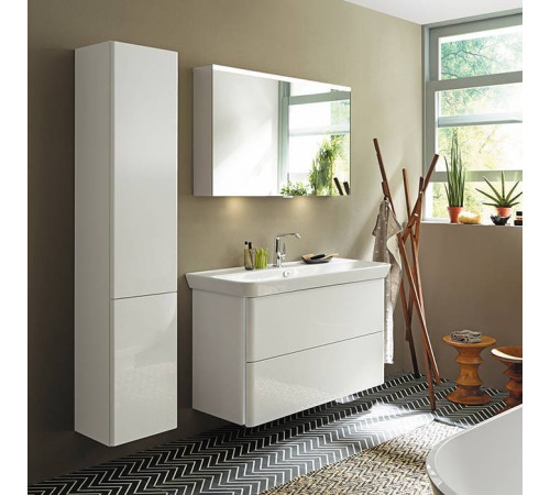 Комплект мебели с раковиной Burgbad Iveo 120 см белый глянец SFEN120F2833G0161C0001