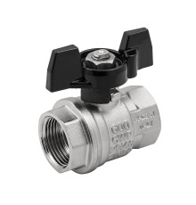 Кран шаровой ELSEN Strong T 3/4 ВВ ручка-бабочка латунь EV34.2200