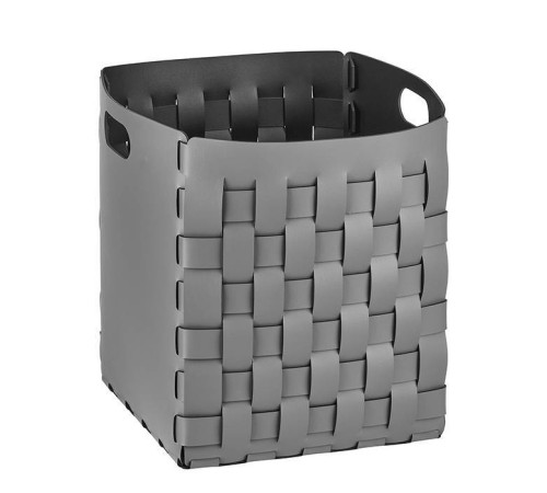 Корзинка ADJ Bottega 35х35х40 см серый/черный 1047.03/01