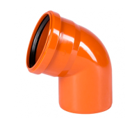 Отвод для наружной канализации Ostendorf KGB DN 125 67° 221230