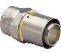 Штуцер с наружной резьбой Uponor S-Press 50-R1 1/2 1046905