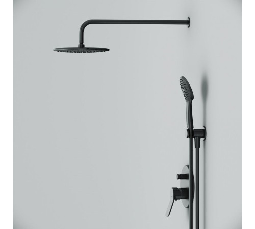 Душевая система AM.PM X-Joy со смесителем, верхним душем и душевым набором FB85A1RH02